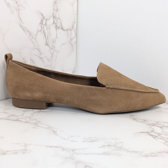 NEW Bella Vita Women's Alessi Flat Cognac Kid Suede Leather 12 Narrow 2A - Picture 5 of 13